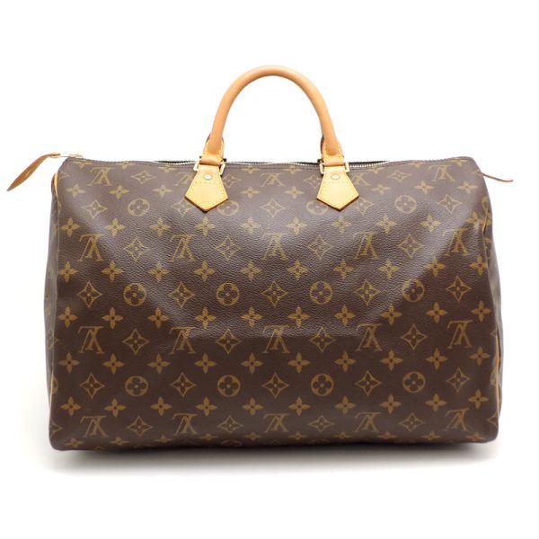 dh78831 2 Louis Vuitton Speedy 40 Monogram Bag Brown