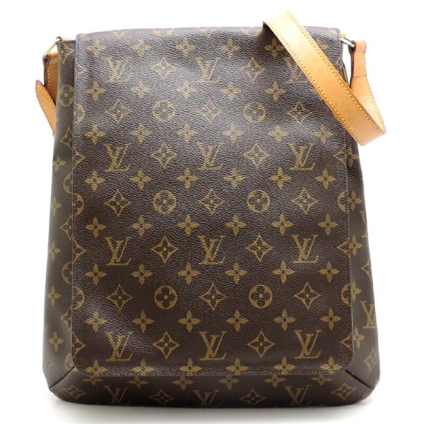 dh78840 1 Louis Vuitton Musette Monogram Shoulder Bag Brown