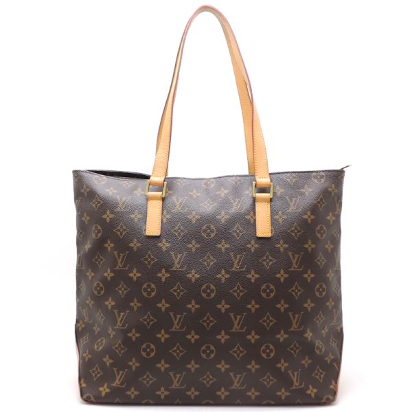 dh78841 2 Louis Vuitton Hippo Mezzo Monogram Tote Bag Brown