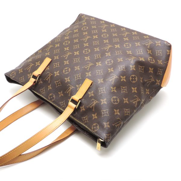 dh78841 3 Louis Vuitton Hippo Mezzo Monogram Tote Bag Brown