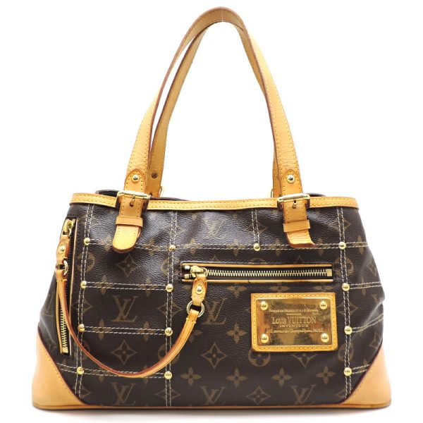 dh78845 1 Louis Vuitton Rivet Tote Monogram Shoulder Bag Brown