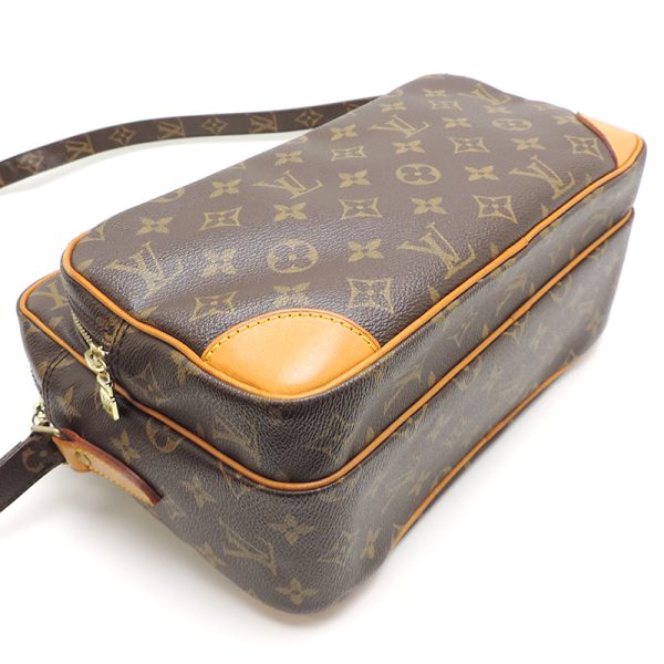 dh78850 3 Louis Vuitton Nile Monogram Shoulder Bag Brown