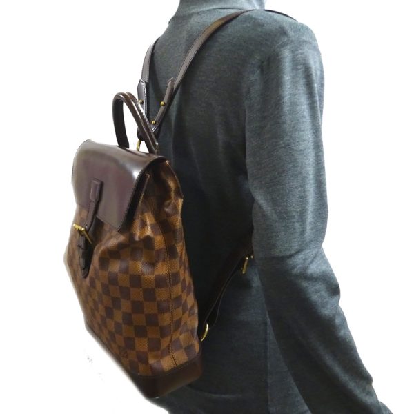 dh78969 8 Louis Vuitton Soho Damier Backpack Brown