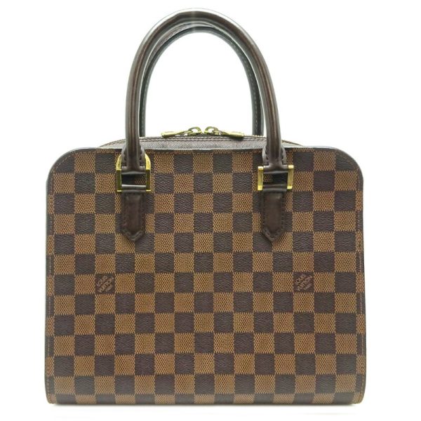 dh78970 1 Louis Vuitton Triana Damier Handbag Brown