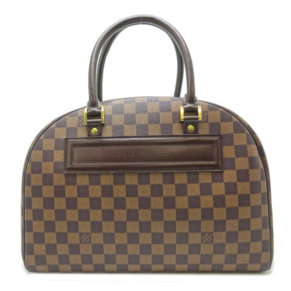 dh78975 1 Louis Vuitton Nolita Damier Handbag Brown