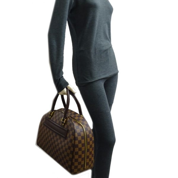 dh78975 8 Louis Vuitton Nolita Damier Handbag Brown