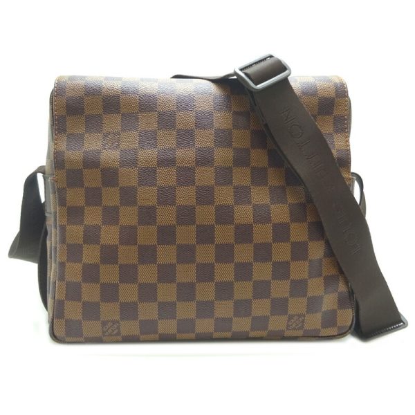 dh79024 1 Louis Vuitton Naviglio Damier Shoulder Bag Brown