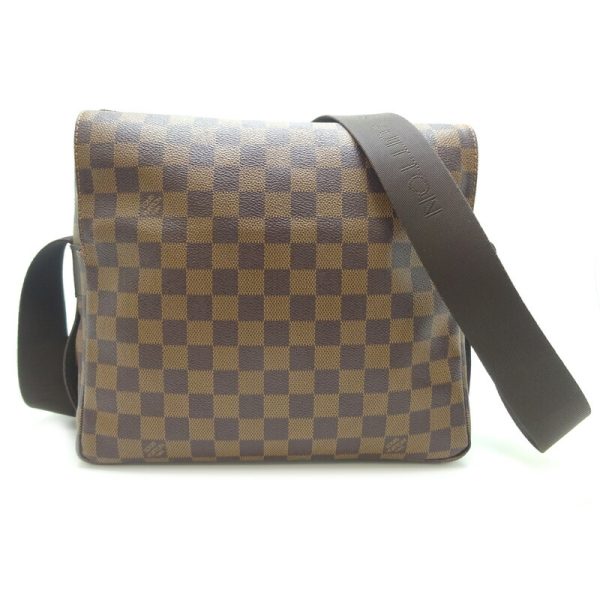 dh79024 2 Louis Vuitton Naviglio Damier Shoulder Bag Brown