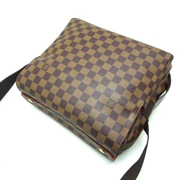 dh79024 4 Louis Vuitton Naviglio Damier Shoulder Bag Brown