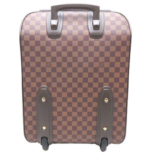 dh79039 2 Louis Vuitton Pegas 45 Damier Suitcase Brown