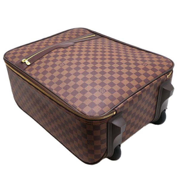 dh79039 3 Louis Vuitton Pegas 45 Damier Suitcase Brown