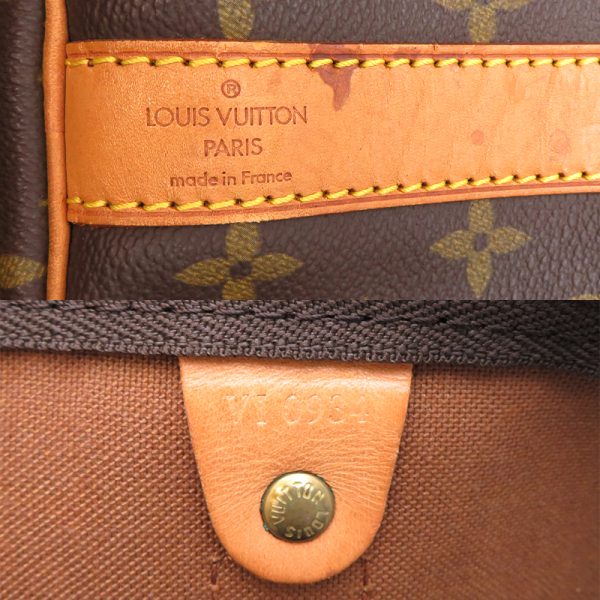 dh79040 7 Louis Vuitton Keepall 60 Monogram Bag Brown