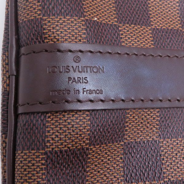 dh79047 7 Louis Vuitton Keepall Bandouliere 55 Damier Bag Brown