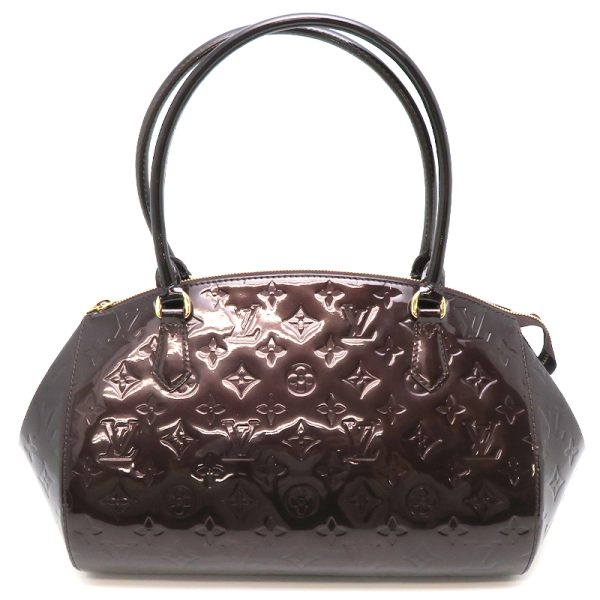 dh79080 2 Louis Vuitton Sherwood GM Vernis Shoulder Bag Red