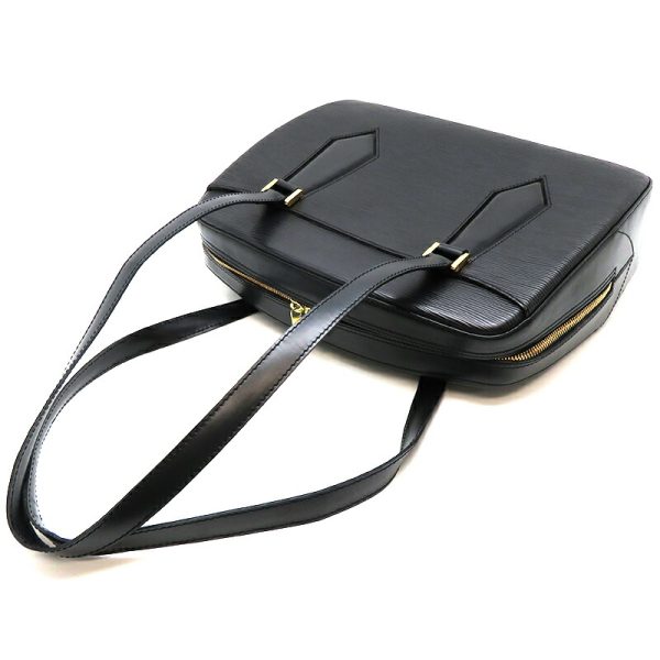 dh79081 4 Louis Vuitton Voltaire Epi Shoulder Bag Black