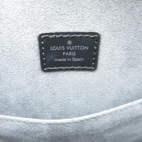 dh79081 7 Louis Vuitton Voltaire Epi Shoulder Bag Black