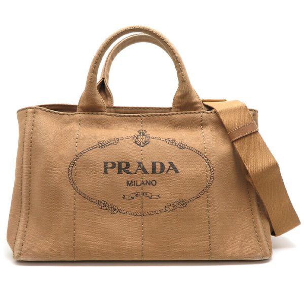 dh79133 1 Prada Handbag Canapa Brown