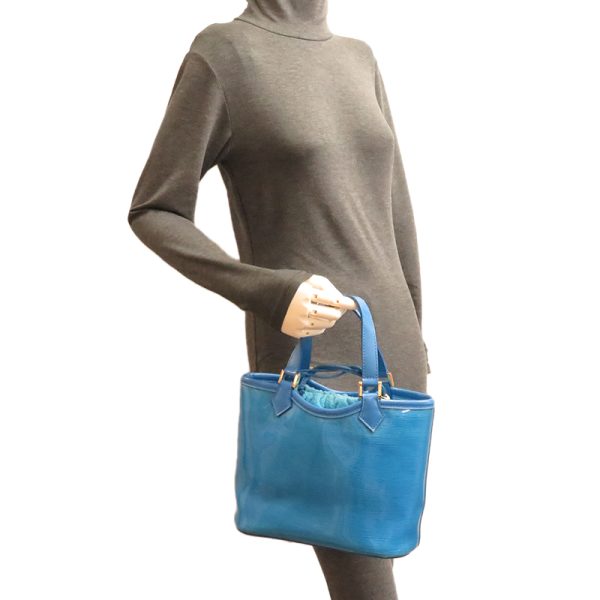 dh79134 10 Louis Vuitton Lagoon Bay Epiplage Tote Bag Blue