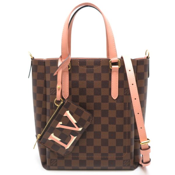 dh79162 1 Louis Vuitton Belmont NV BB Damier Handbag Brown