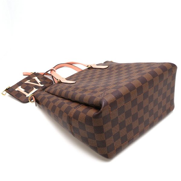 dh79162 3 Louis Vuitton Belmont NV BB Damier Handbag Brown