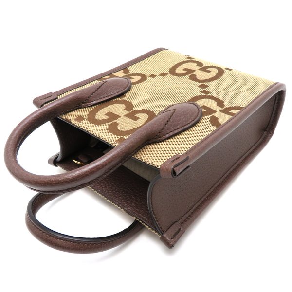 dh79181 4 Gucci Jumbo GG Mini Tote Jumbo GG Bag Camel