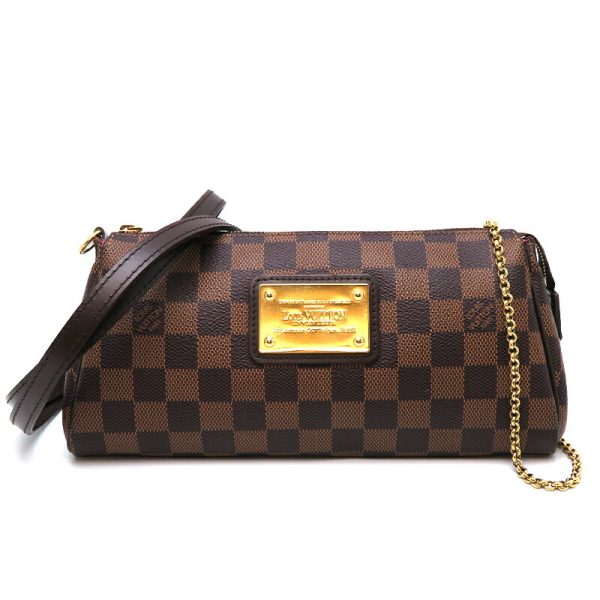 dh79192 1 Louis Vuitton Eva Damier Shoulder Bag Brown