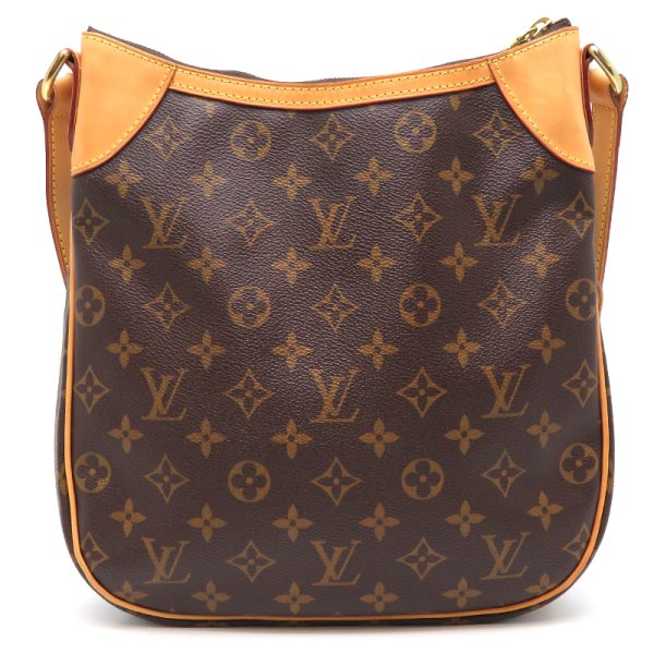 dh79193 2 Louis Vuitton Odeon PM Monogram Shoulder Bag Brown