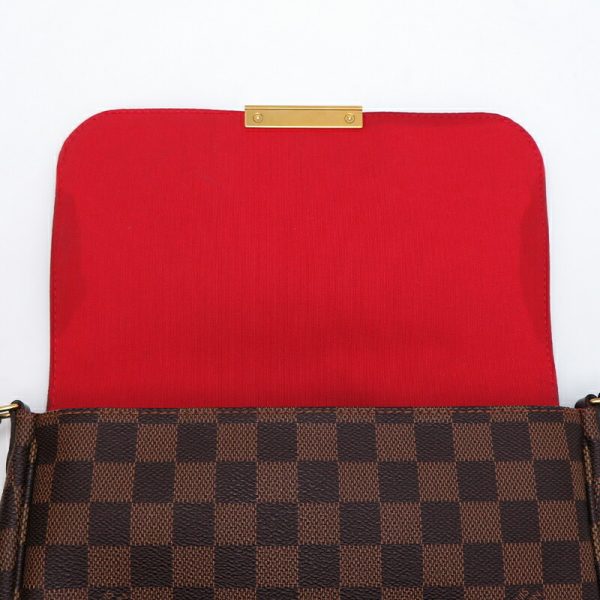 dh79194 5 Louis Vuitton Favorite MM Damier Handbag Brown