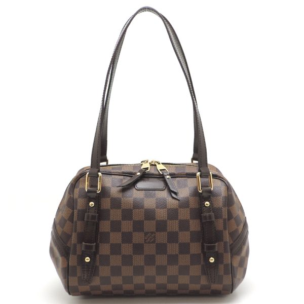 dh79204 1 Louis Vuitton Rivington PM Damier Shoulder Bag Brown