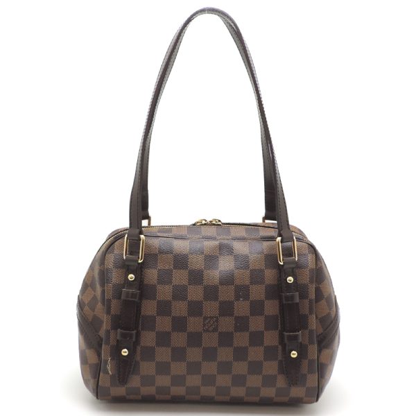 dh79204 2 Louis Vuitton Rivington PM Damier Shoulder Bag Brown