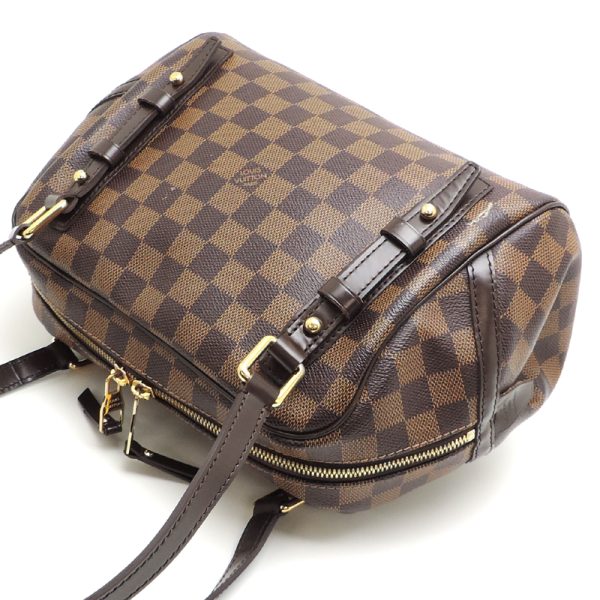 dh79204 4 Louis Vuitton Rivington PM Damier Shoulder Bag Brown