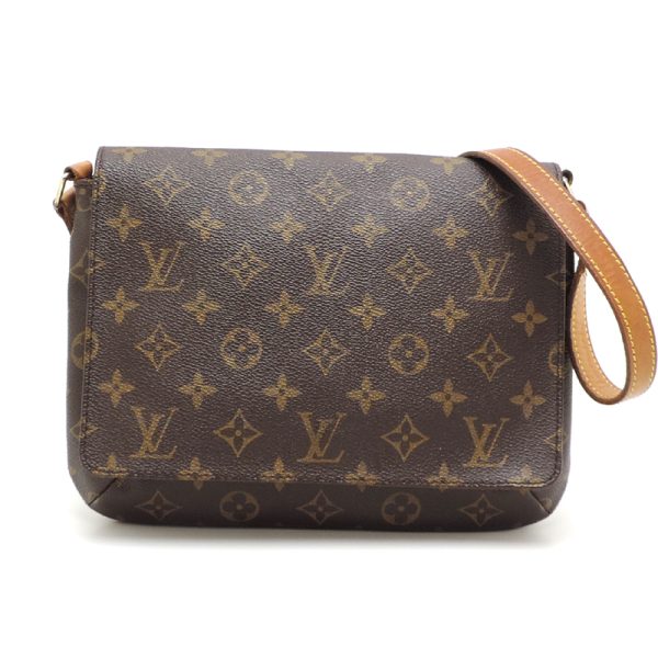 dh79208 1 Louis Vuitton Musette Tango Shoulder Bag Brown