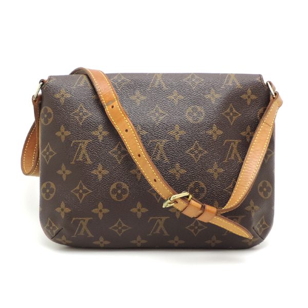 dh79208 2 Louis Vuitton Musette Tango Shoulder Bag Brown