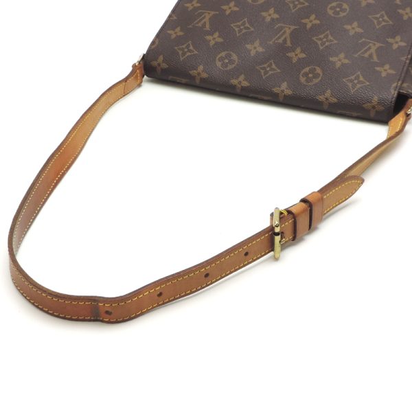 dh79208 5 Louis Vuitton Musette Tango Shoulder Bag Brown