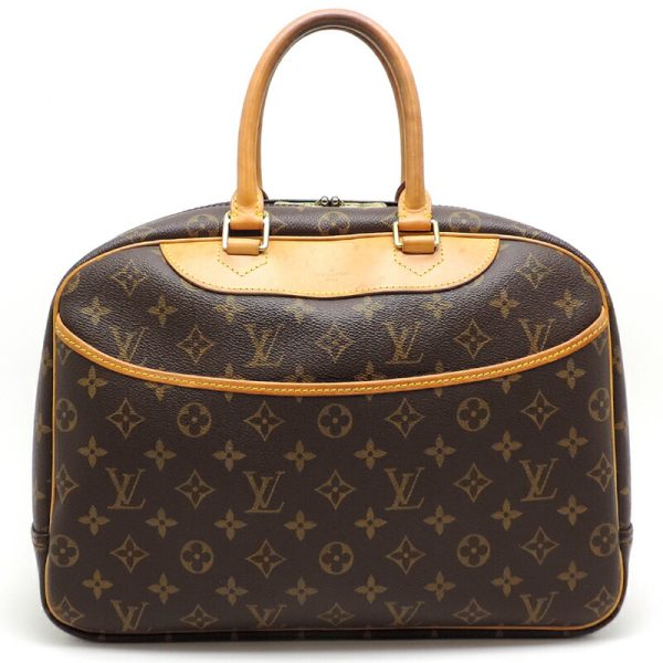 dh79210 1 Louis Vuitton Deauville Monogram Bag Brown