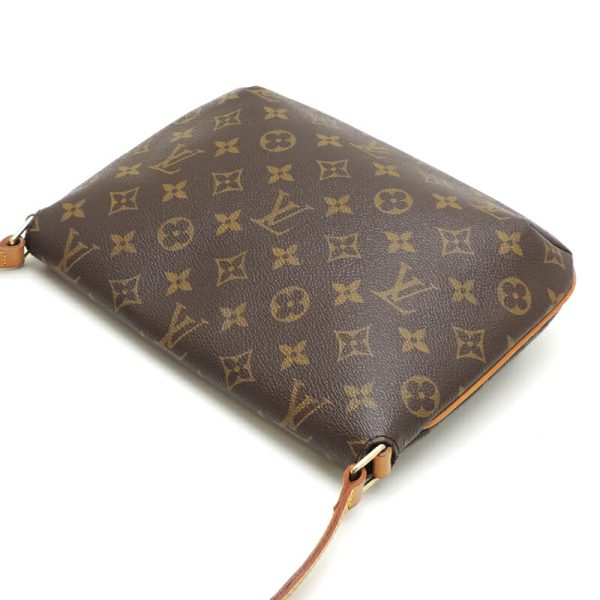 dh79211 4 Louis Vuitton Musette Tango Short Monogram Shoulder Bag Brown