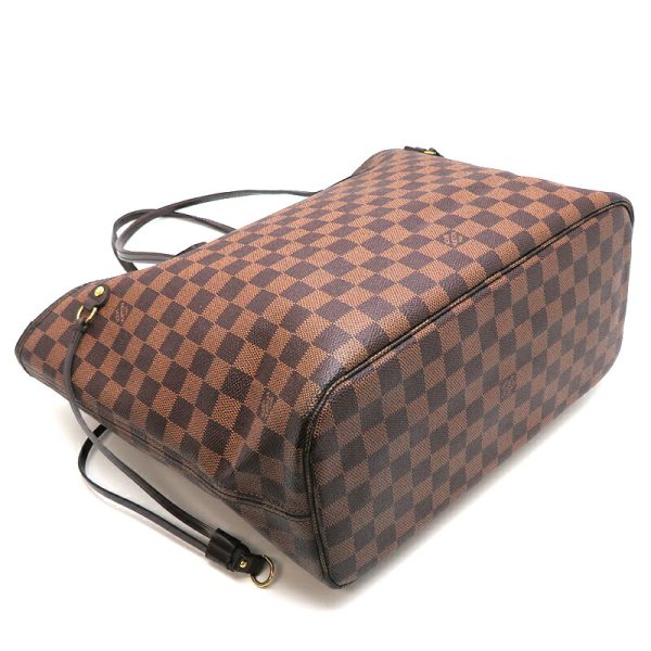 dh79321 3 Louis Vuitton Neverfull MM Damier Tote Bag Brown