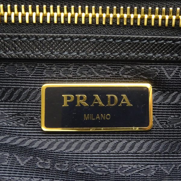 dh79332 7 Prada Nylon Shoulder Bag Black