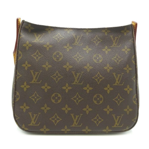 dh79334 2 Louis Vuitton Looping MM Monogram Shoulder Bag Brown