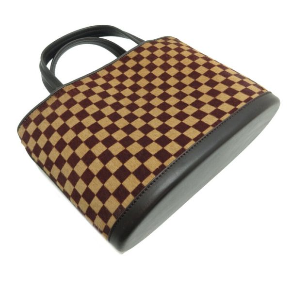 dh79335 3 Louis Vuitton Impala Damier Sauvage Handbag Brown