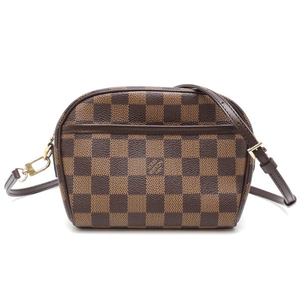 dh79357 1 Louis Vuitton Pochette Ipanema Damier Shoulder Bag Brown