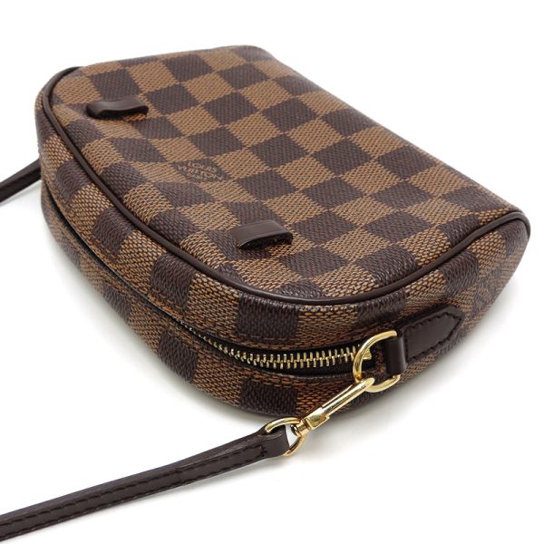 dh79357 4 Louis Vuitton Pochette Ipanema Damier Shoulder Bag Brown