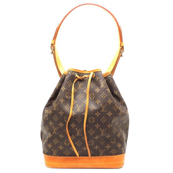 dh79360 1 Louis Vuitton Noe Monogram Shoulder Bag Brown