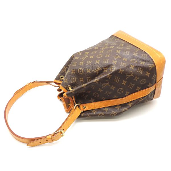 dh79360 4 Louis Vuitton Noe Monogram Shoulder Bag Brown