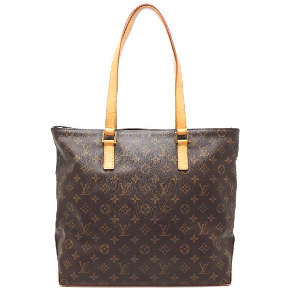 dh79362 1 Louis Vuitton Hippo Mezzo Monogram Tote Bag Brown