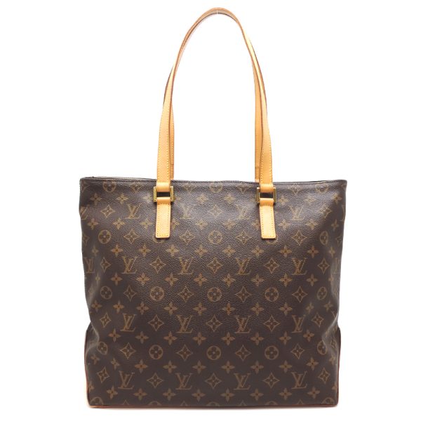 dh79362 2 Louis Vuitton Hippo Mezzo Monogram Tote Bag Brown