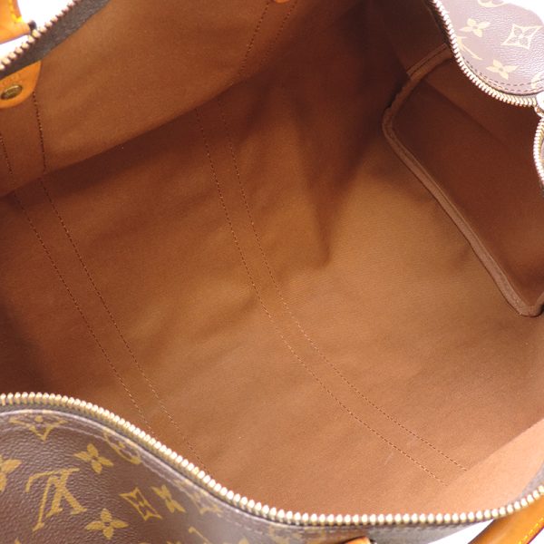 dh79363 6 Louis Vuitton Keepall 50 Monogram Bag Brown