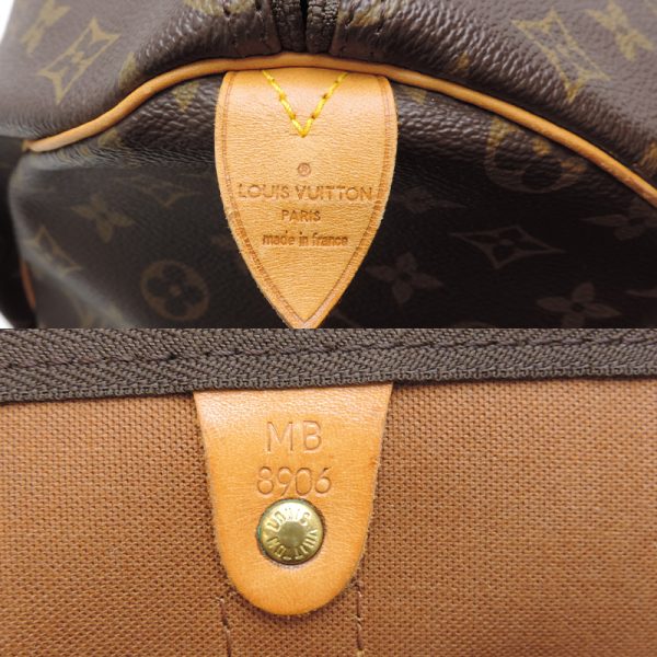 dh79363 7 Louis Vuitton Keepall 50 Monogram Bag Brown