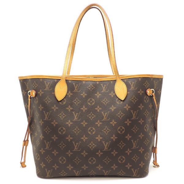 dh79364 1 Louis Vuitton Neverfull MM Monogram Tote Bag Brown