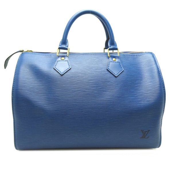 dh79374 1 Louis Vuitton Speedy 30 Epi Bag Blue